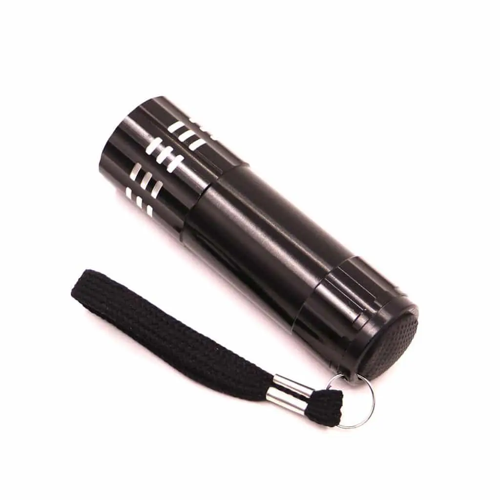 Φακος LED Μεταλλικός Με 9 LED