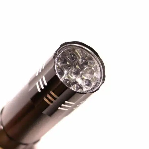 Φακος LED Μεταλλικός  Με 9 LED