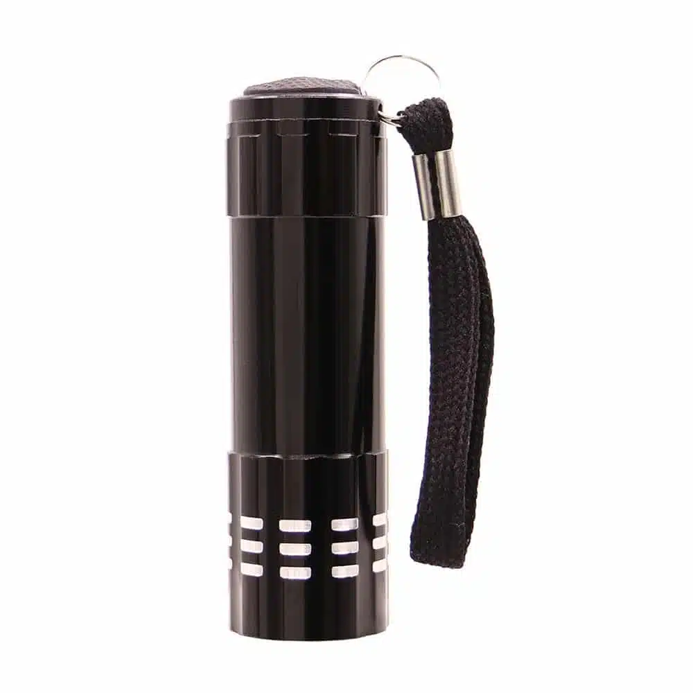 Φακος LED Μεταλλικός  Με 9 LED