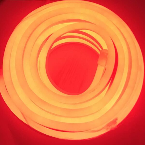 LED Neon Flex 12W 24V IP65 Κόκκινο Dimmable