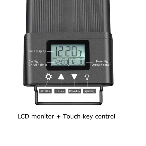 LED Φωτιστικό Ενυδρείου 45cm 24W IP68 6000K Timer