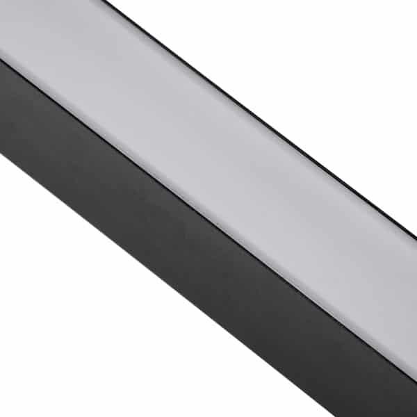 GloboStar® ORION 61030-W Γραμμικό Φωτιστικό Τοίχου - Απλίκα Linear LED CCT 72W 8600lm 120° AC 220-240V Μ120 x Π5.5 x Υ7cm - Εναλλαγή Φωτισμού μέσω Τηλεχειριστηρίου All In One Ψυχρό 6000k+Φυσικό 4500k+Θερμό 2700k Dimmable - Μαύρο - 3 Years Warranty | 91,41 €