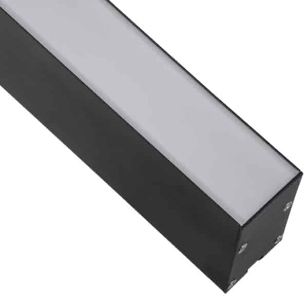 GloboStar® ORION 61030-W Γραμμικό Φωτιστικό Τοίχου - Απλίκα Linear LED CCT 72W 8600lm 120° AC 220-240V Μ120 x Π5.5 x Υ7cm - Εναλλαγή Φωτισμού μέσω Τηλεχειριστηρίου All In One Ψυχρό 6000k+Φυσικό 4500k+Θερμό 2700k Dimmable - Μαύρο - 3 Years Warranty | 91,41 €