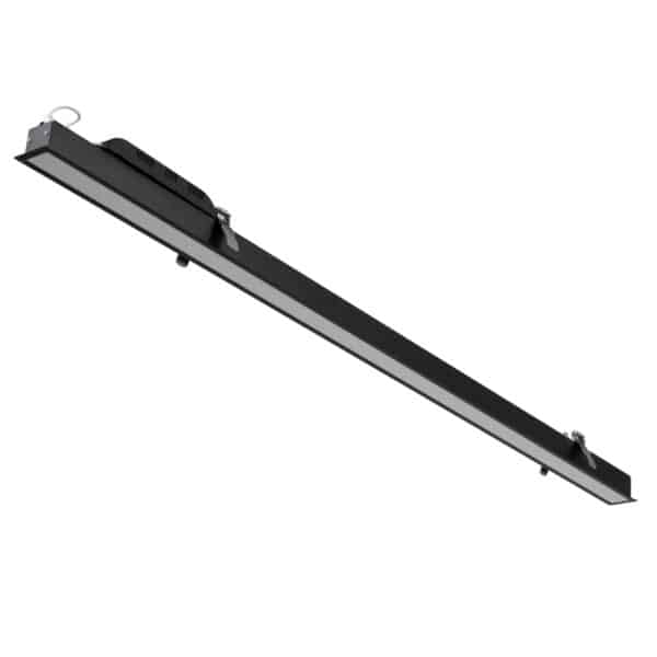 GloboStar® LUCA 61032 Γραμμικό Χωνευτό Φωτιστικό Linear LED CCT 54W 6500lm 120° AC 220-240V Μ121.5 x Π5 x Υ4cm - Εναλλαγή Φωτισμού μέσω Τηλεχειριστηρίου All In One Ψυχρό 6000k+Φυσικό 4500k+Θερμό 2700k Dimmable - Μαύρο - 3 Years Warranty | 67,37 €