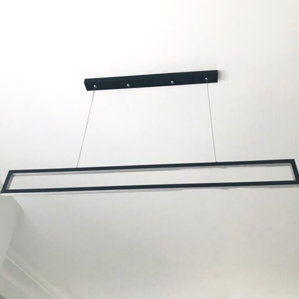 GB LED Minimal Μεταλλικό Κρεμαστό Φωτιστικό W CCT & Dimmable με Χειριστήριο