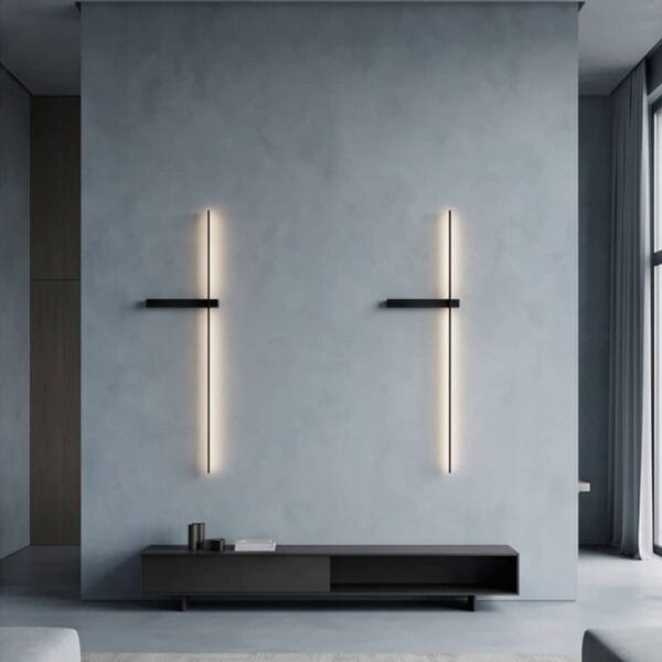 GB0111 LED Minimal Φωτιστικό Τοίχου 12W 60CM 4