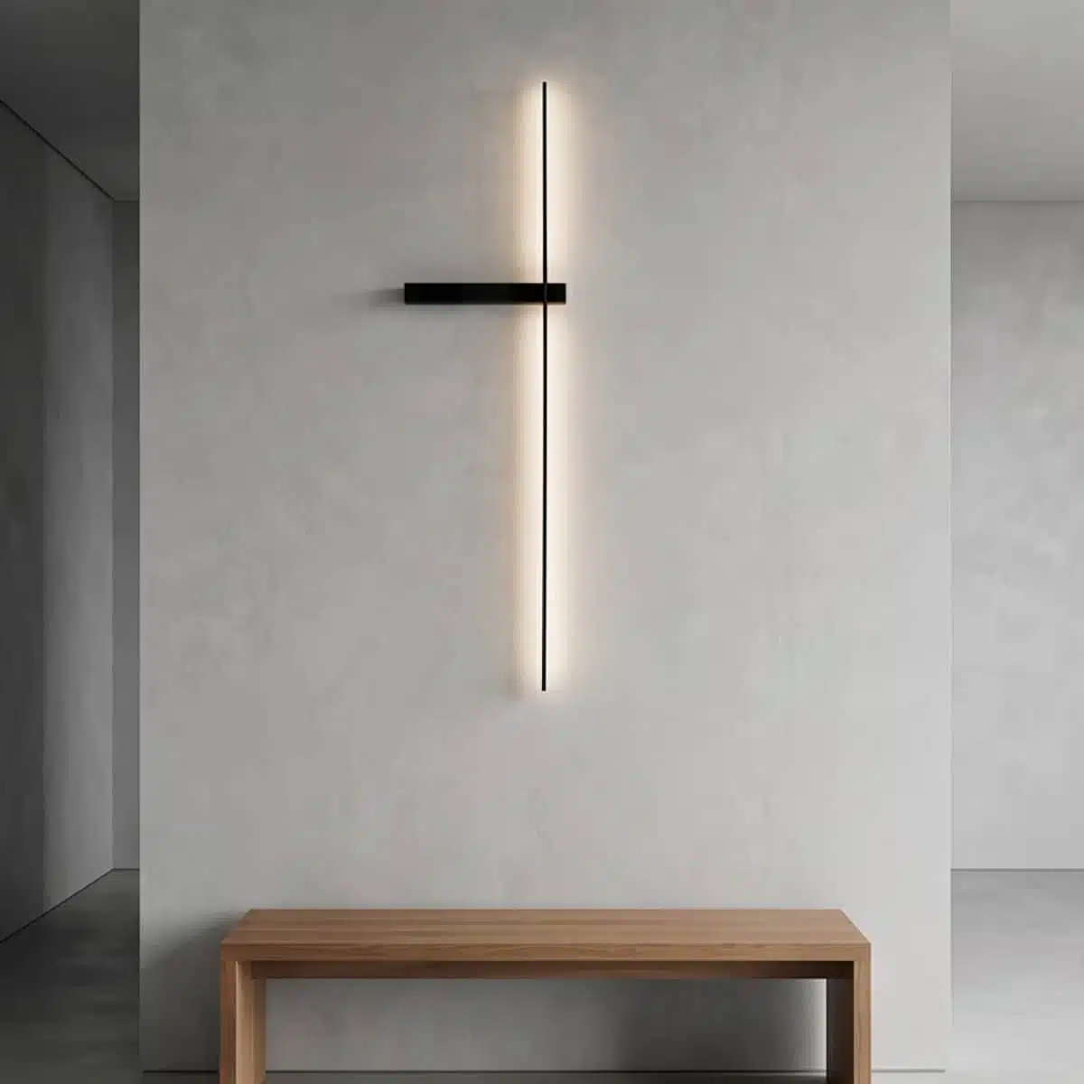 GB0111 LED Minimal Φωτιστικό Τοίχου 12W 60CM 5