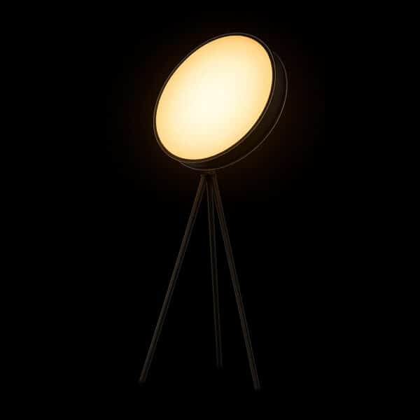 GB LED Minimal Μεταλλικό Φωτιστικό Δαπέδου W Dimmable CCT DCMXHCM με χειριστήριο