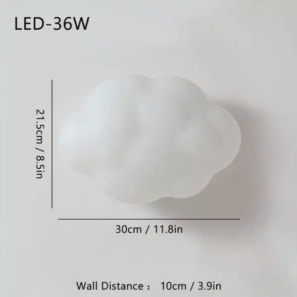GB LED Φωτιστικό Σύννεφο cm W CCT
