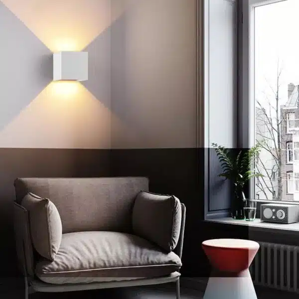 LED Απλίκα 6W Up Down με Ρυθμιζόμενες Μοίρες 1