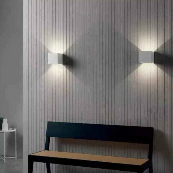 LED Απλίκα 6W Up Down με Ρυθμιζόμενες Μοίρες 3