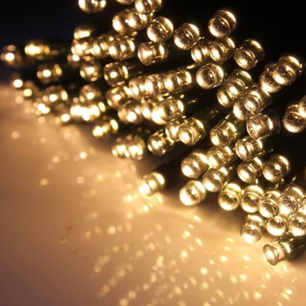 τμχ LED Ηλιακά Χριστουγεννιάτικα Λαμπάκια RGB