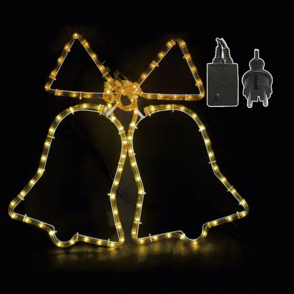 LED Καμπάνες Φωτοσωλήνας IP44 Θερμό Λευκό 58x46cm