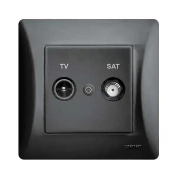 LINEME Πρίζα Κεραίας Τηλεόρασης Διελεύσεως 2