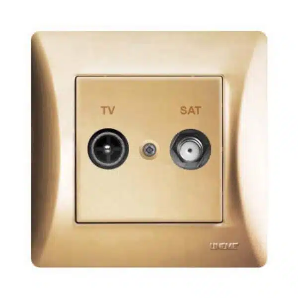 LINEME Πρίζα Κεραίας Τηλεόρασης Διελεύσεως