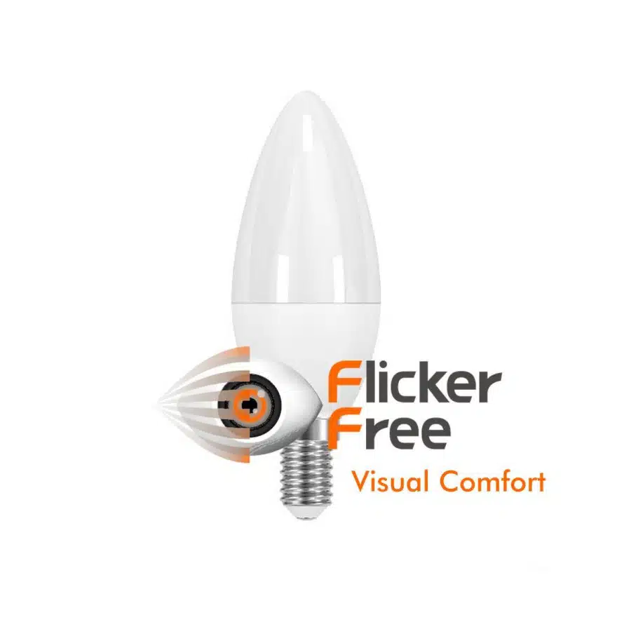 Osram chip Κεράκι LED E14 6W 220 240V 1