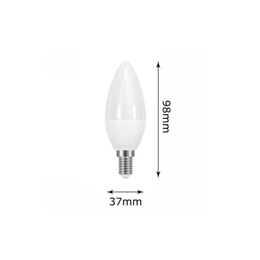 Osram chip Κεράκι LED E14 6W 220 240V 4
