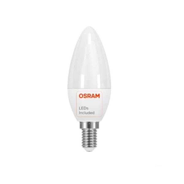 Osram chip Κεράκι LED E14 6W 220 240V