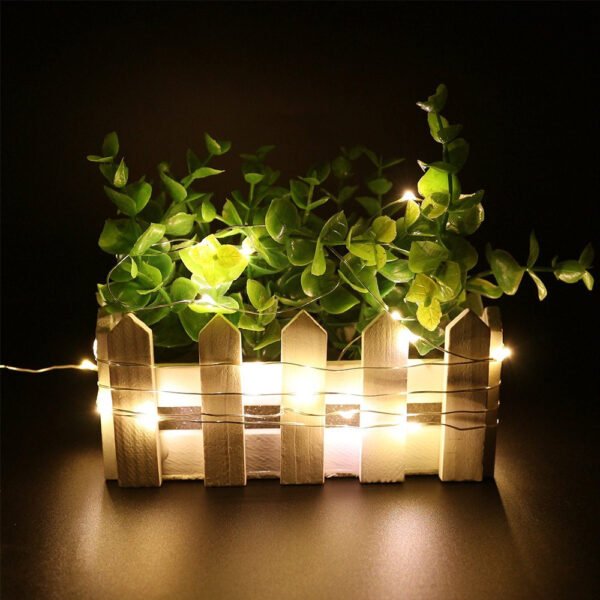 LED Αδιάβροχα Λαμπάκια μπαταρίας Θερμό Λευκό