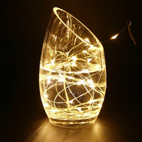 LED Αδιάβροχα Λαμπάκια μπαταρίας Θερμό Λευκό