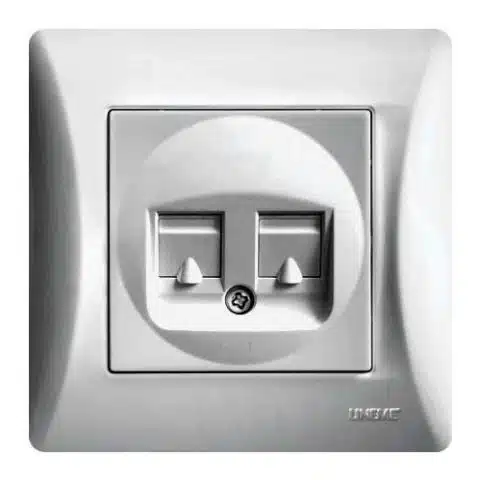 LINEME Πρίζα Data Διπλή RJ