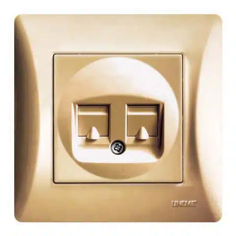 LINEME Πρίζα Data Διπλή RJ