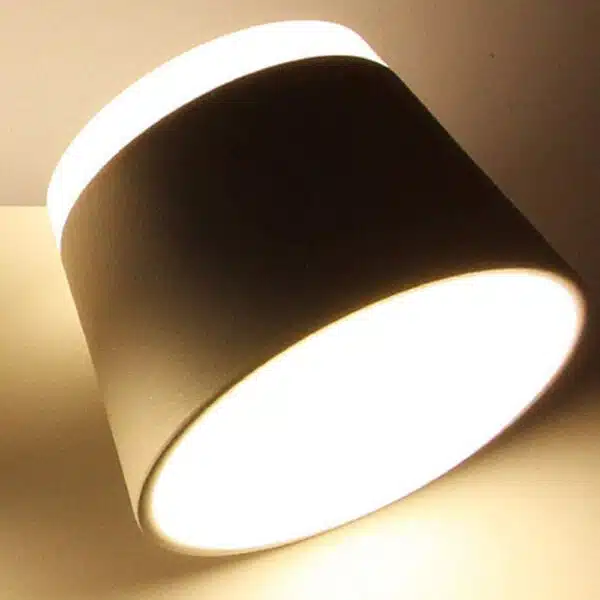 100080BL MASON Φωτιστικό Τοίχου/Απλίκα LED 6W AC 220V Μαύρο Μεταλλικό Θερμό Λευκό 3000K - Image 3