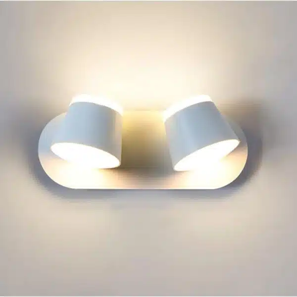 101050 Mason Διπλή Μεταλλική Απλίκα LED 12W 4000K Λευκό