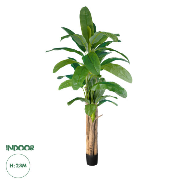 GloboStar® Artificial Garden BANANA TREE 20019 Τεχνητό Διακοσμητικό Φυτό Μπανανιά - Μπανανόδεντρο Υ280cm | 201,66 €