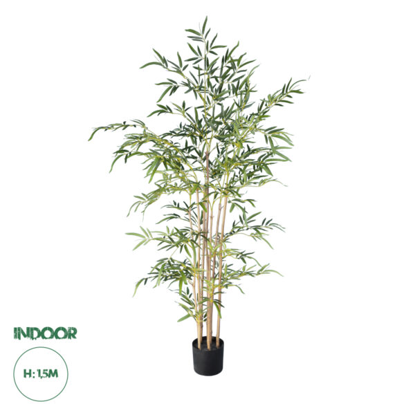 GloboStar® Artificial Garden BAMBOO 20035 Τεχνητό Διακοσμητικό Φυτό Μπαμπού Υ150cm | 128,70 €