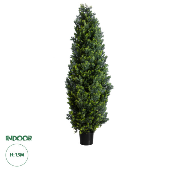 GloboStar® Artificial Garden CYPRESSUS LEYLANDII 20155 Τεχνητό Διακοσμητικό Φυτό Κυπαρίσσι Λέιλαντ Υ150cm | 232,29 €