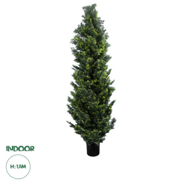 GloboStar® Artificial Garden CYPRESSUS LEYLANDII 20156 Τεχνητό Διακοσμητικό Φυτό Κυπαρίσσι Λέιλαντ Υ180cm | 282,51 €