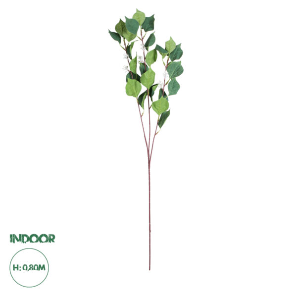 GloboStar® Artificial Garden APPLE BRANCH 20261 Τεχνητό Διακοσμητικό Κλαδί Μηλιάς Π25 x Υ80cm | 5,82 €