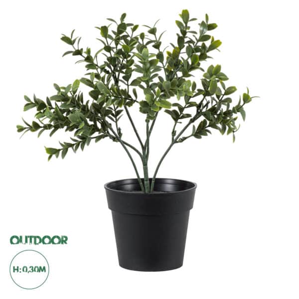 GloboStar® Artificial Garden BUXUS 20388 Τεχνητό Διακοσμητικό Φυτό Πυξός Υ30cm | 9,71 €