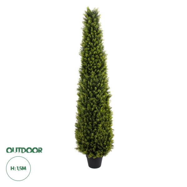 GloboStar® Artificial Garden CYPRESSUS SEMPERVIRENS 20395 Τεχνητό Διακοσμητικό Φυτό Μεσογειακό Κυπαρίσσι Υ150cm | 184,53 €