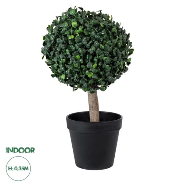 GloboStar® Artificial Garden BUXUS 20404 Τεχνητό Διακοσμητικό Φυτό Πυξός Υ35cm | 25,89 €