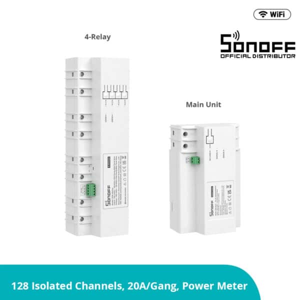 GloboStar® 80055 SONOFF SPM-MAIN - Wi-Fi Smart Stackable Power Meter Main Unit | 54,52 €