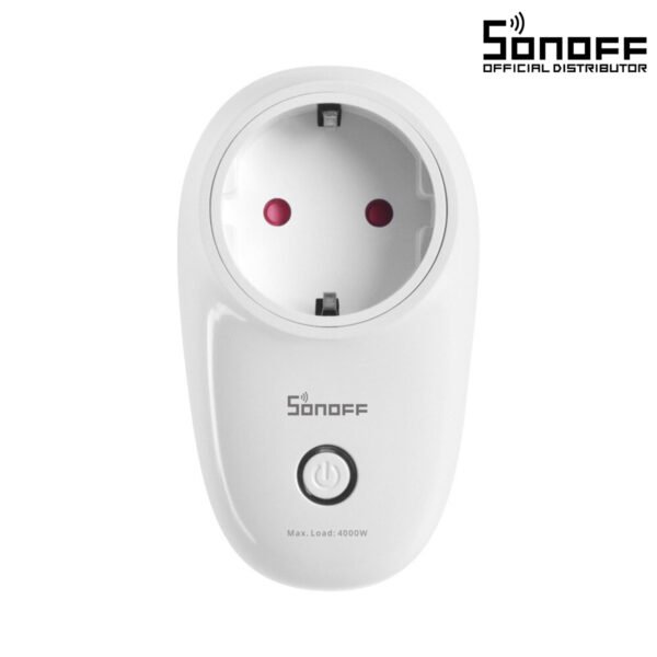GloboStar® 80073 SONOFF S26R2TPF-GR - Smart Plug Sonoff S26R2TPF-GR Wi-Fi 16A/4000W | 10,43 €