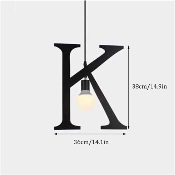 ALPHABET Μοντέρνο Κρεμαστό Φωτιστικό