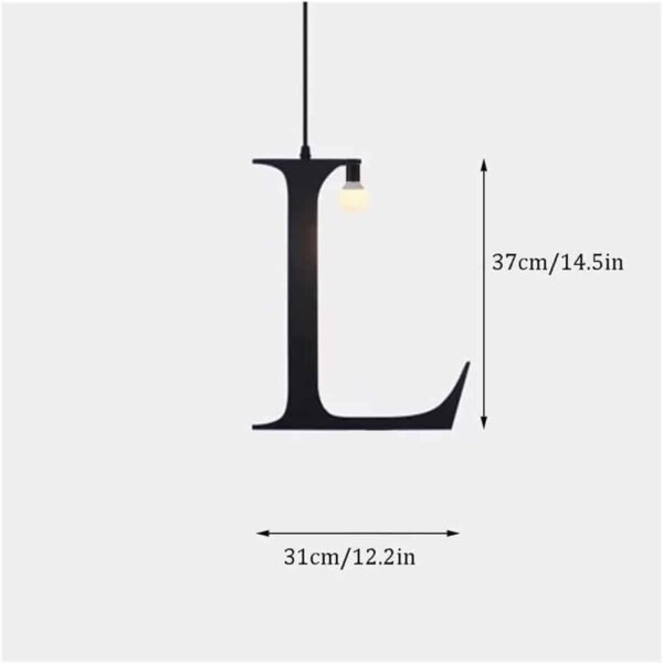 ALPHABET Μοντέρνο Κρεμαστό Φωτιστικό