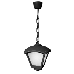 DARIO 250 GARDEN HANGING LAMP 1XE27 IP55 BLACK