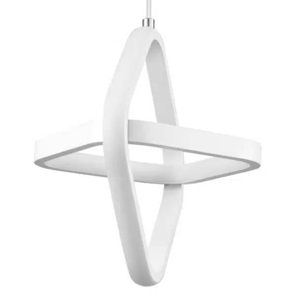 Bianca Κρεμαστό Φωτιστικό Οροφής LED CCT 20W AC 220-240V Λευκό - Image 4