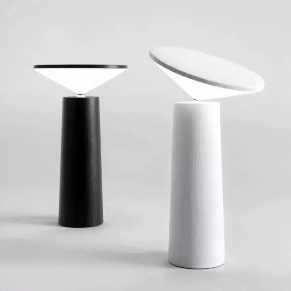 101285 Mushroom Πορτατίφ 3W επαναφορτιζόμενο Μαύρο IP20 14X14X19cm - Image 4