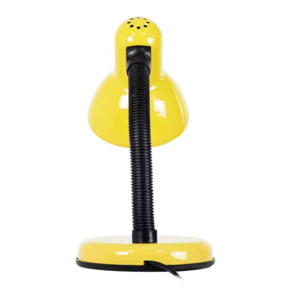 GloboStar® STUDENT YELLOW 01536 Μοντέρνο Επιτραπέζιο Φωτιστικό Γραφείου Μονόφωτο 1 x E27 Κίτρινο με Λευκό Μεταλλικό με Διακόπτη ΟN/OFF Καμπάνα Φ12 x Υ32cm | 6,52 €