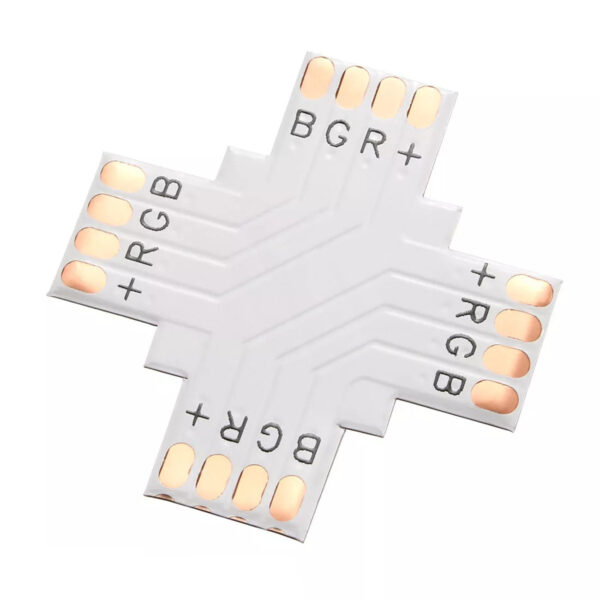 101001 Κονέκτορας για Ταινία LED 7.2 & 14.4 Watt RGB | 0,89 €