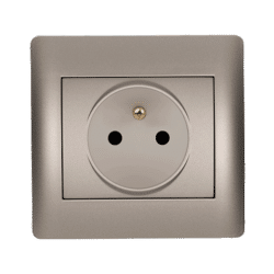 RHYME FRENCH TYPE SOCKET GREY METALLIC