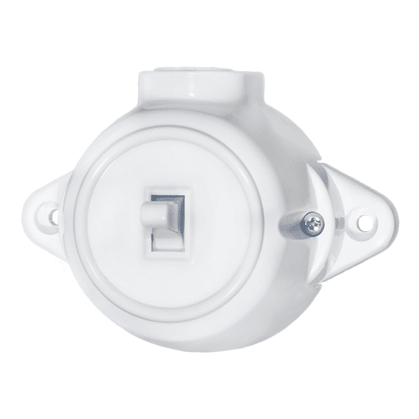 ANTIQUE PUSH BUTTON 10А 250V WHITE