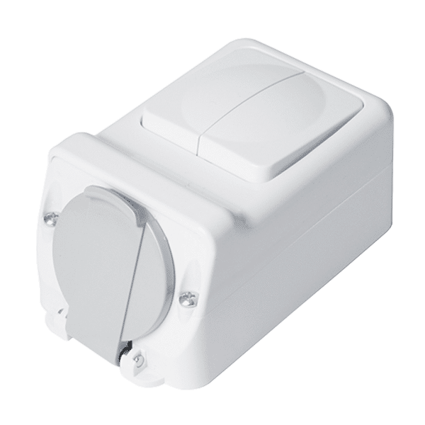 ΠΡΙΖΑ +  ΔΙΠΛΟΣ ΔΙΑΚΟΠΤΗΣ ΑΠΛΟΣ 16А 250V