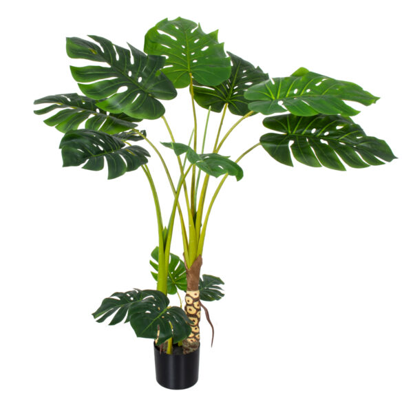 GloboStar® Artificial Garden MONSTERA 20004 Τεχνητό Διακοσμητικό Φυτό Μονστέρα Υ140cm | 124,31 €