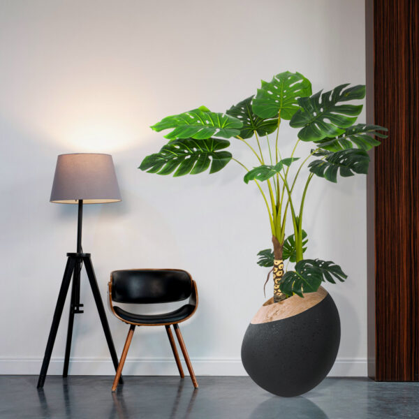 GloboStar® Artificial Garden MONSTERA 20004 Τεχνητό Διακοσμητικό Φυτό Μονστέρα Υ140cm | 124,31 €